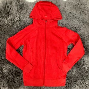 Tuff Athletics Tops Tuff Athletics Womens Zip Up Sweater Red